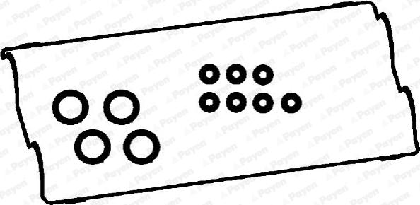 Payen HM5246 - Комплект прокладок, кришка головки циліндра avtolavka.club