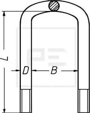 PE Automotive 015.183-20A - Драбина ресори avtolavka.club