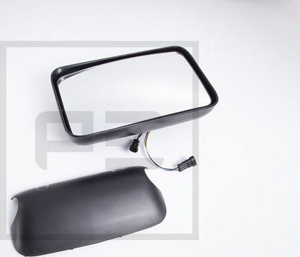 PE Automotive 028.116-80A - Зовнішнє дзеркало, кабіна водія avtolavka.club