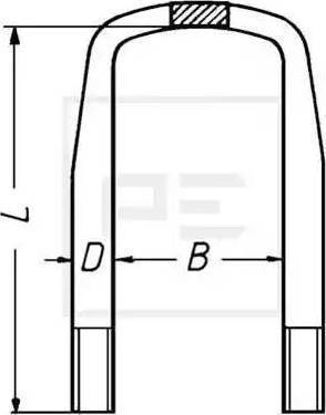 PE Automotive 015.123-00A - Драбина ресори avtolavka.club