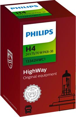 PHILIPS 13342HWC1 - Лампа розжарювання, фара дальнього світла avtolavka.club