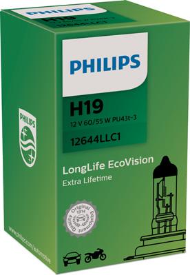 PHILIPS 12644LLC1 - Лампа розжарювання, фара дальнього світла avtolavka.club