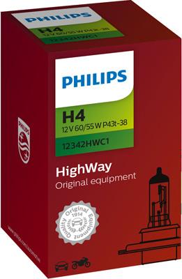 PHILIPS 12342HWC1 - Лампа розжарювання, фара дальнього світла avtolavka.club