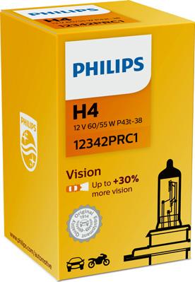 PHILIPS 12342PRC1 - Лампа розжарювання, фара дальнього світла avtolavka.club