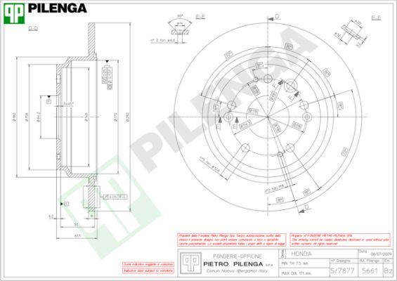 Pilenga 5661 - Гальмівний диск avtolavka.club