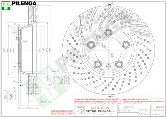 Pilenga V904L - Гальмівний диск avtolavka.club