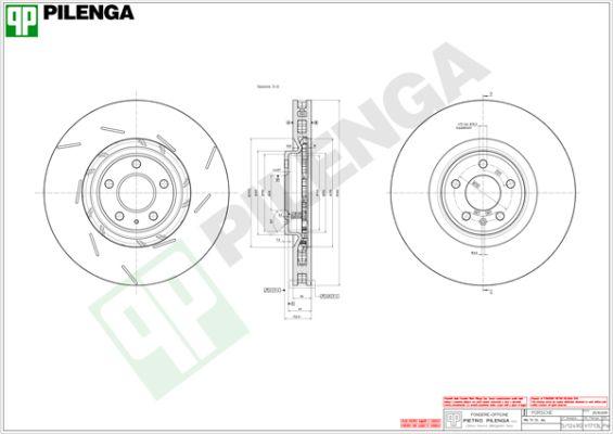 Pilenga V1713L - Гальмівний диск avtolavka.club