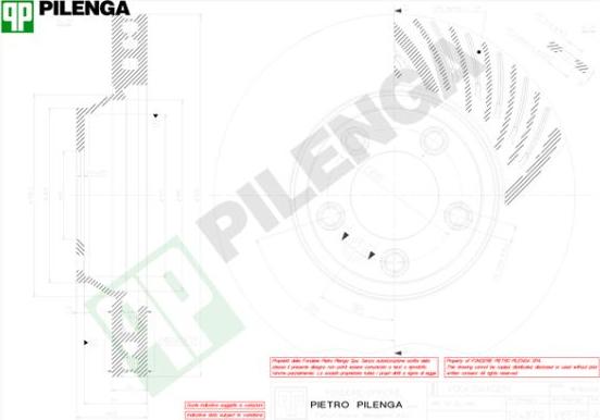 Pilenga V857R - Гальмівний диск avtolavka.club