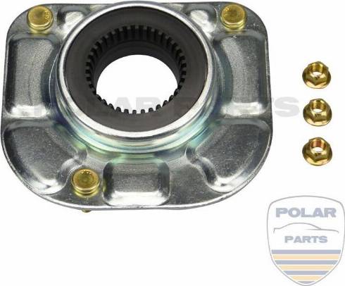 PolarParts 10000337 - Опора стійки амортизатора, подушка avtolavka.club