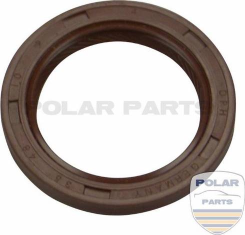 PolarParts 10001119 - Ущільнене кільце, колінчастий вал avtolavka.club