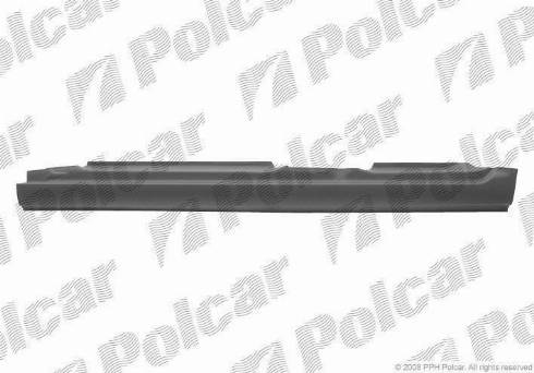 Polcar 954141-1 - Підніжка, накладка порога avtolavka.club