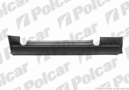 Polcar 506241-3 - Підніжка, накладка порога avtolavka.club