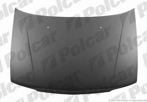Polcar 521703 - Капот двигуна avtolavka.club