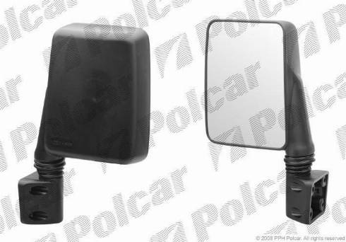 Polcar 5701521M - Зовнішнє дзеркало avtolavka.club