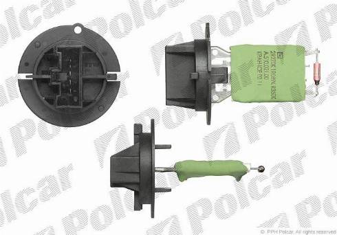 Polcar 5710KST-1 - Опір, реле, вентилятор салону avtolavka.club