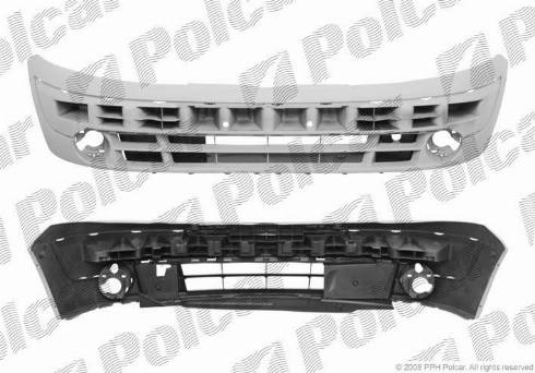 Polcar 6061072J - Буфер, бампер avtolavka.club