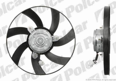 Polcar 671423U4 - Вентилятор, охолодження двигуна avtolavka.club