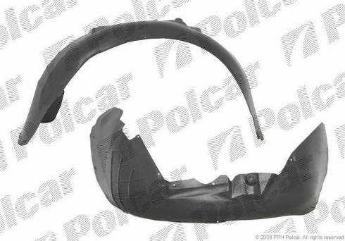 Polcar 1335FP-1 - Обшивка, колісна ніша avtolavka.club