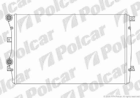 Polcar 133108A2 - Радіатор, охолодження двигуна avtolavka.club