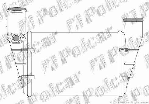 Polcar 1325J87X - Интеркулер avtolavka.club