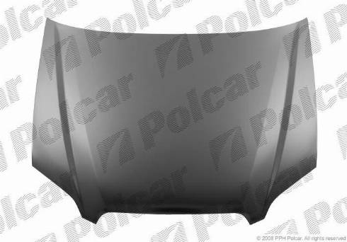 Polcar 720803 - Капот двигуна avtolavka.club