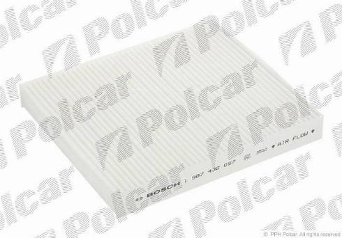 Polcar BS1987432057 - Фільтр, повітря у внутрішній простір avtolavka.club