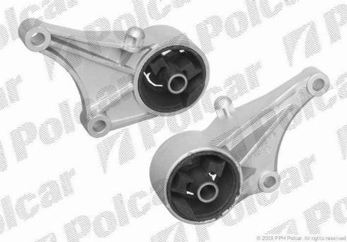 Polcar S2255045 - Подушка, підвіска двигуна avtolavka.club