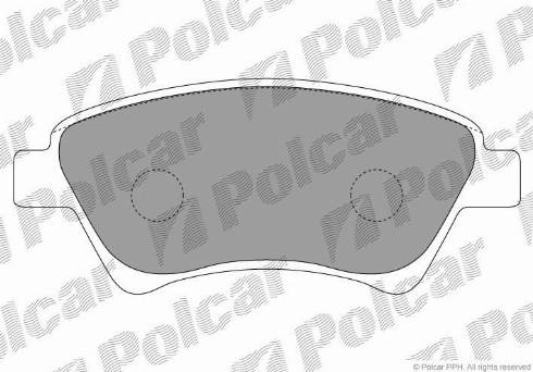 Polcar S70-0040 - Гальмівні колодки, дискові гальма avtolavka.club