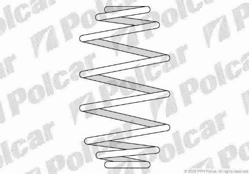 Polcar ST583438 - Пружина ходової частини avtolavka.club