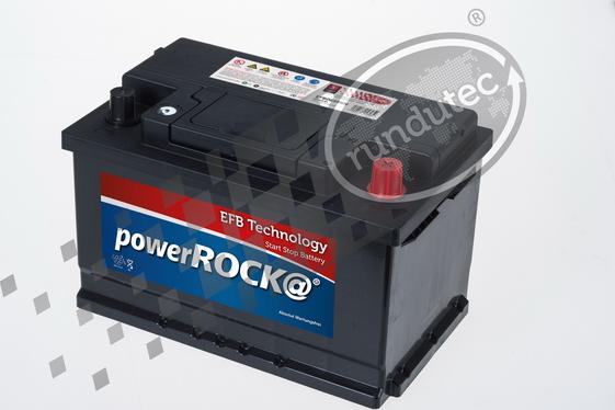 PowerROCK EFB065RKN - Стартерна акумуляторна батарея, АКБ avtolavka.club