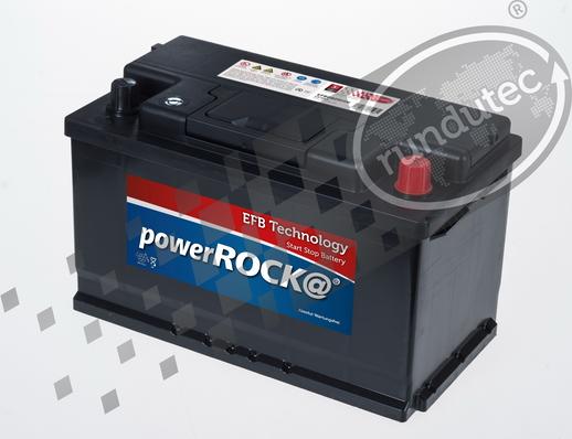 PowerROCK EFB080RHN - Стартерна акумуляторна батарея, АКБ avtolavka.club