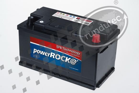 PowerROCK EFB075RKN - Стартерна акумуляторна батарея, АКБ avtolavka.club