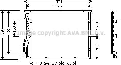 Prasco BW5148 - Конденсатор, кондиціонер avtolavka.club