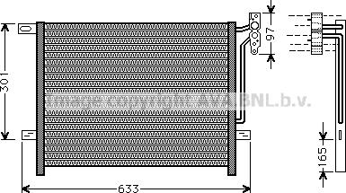 Prasco BW5203 - Конденсатор, кондиціонер avtolavka.club