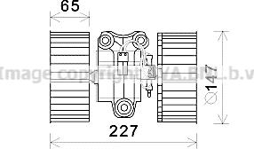 Prasco BW8470 - Електродвигун, вентиляція салону avtolavka.club