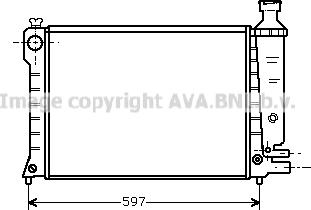 Prasco CN2036 - Радіатор, охолодження двигуна avtolavka.club