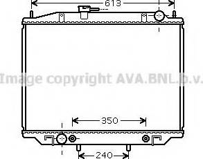 Prasco DN2262 - Радіатор, охолодження двигуна avtolavka.club