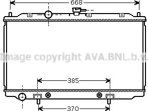 Prasco DNA2218 - Радіатор, охолодження двигуна avtolavka.club