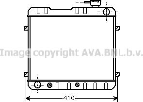 Prasco FT2145 - Радіатор, охолодження двигуна avtolavka.club