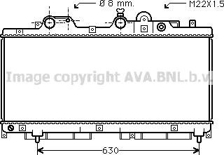 Prasco FT2147 - Радіатор, охолодження двигуна avtolavka.club