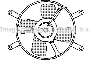 Prasco FT7548 - Вентилятор, охолодження двигуна avtolavka.club