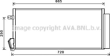 Prasco FTA5396D - Конденсатор, кондиціонер avtolavka.club