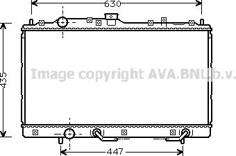 Prasco MT2114 - Радіатор, охолодження двигуна avtolavka.club