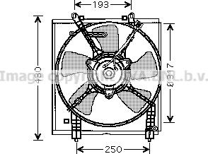 Prasco MT7518 - Вентилятор, охолодження двигуна avtolavka.club