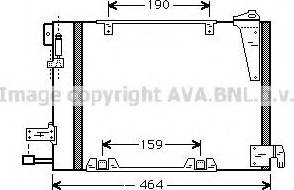 Prasco OL5250 - Конденсатор, кондиціонер avtolavka.club