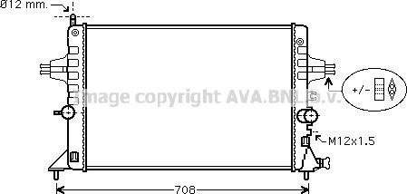 Prasco OLA2440 - Радіатор, охолодження двигуна avtolavka.club