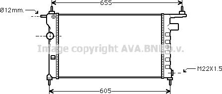 Prasco OLA2183 - Радіатор, охолодження двигуна avtolavka.club