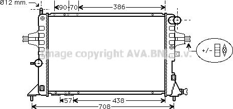 Prasco OLA2252 - Радіатор, охолодження двигуна avtolavka.club