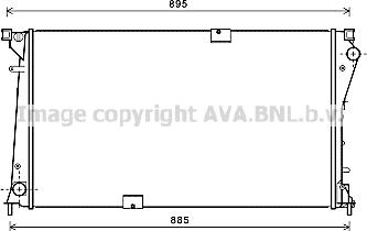 Prasco RT2490 - Радіатор, охолодження двигуна avtolavka.club