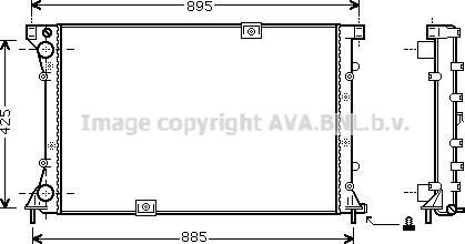 Prasco RT2313 - Радіатор, охолодження двигуна avtolavka.club